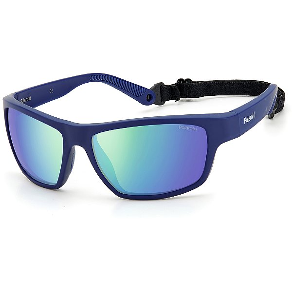 Óculos de Sol Polaroid 7037 S PJP 605Z Azul Masculino