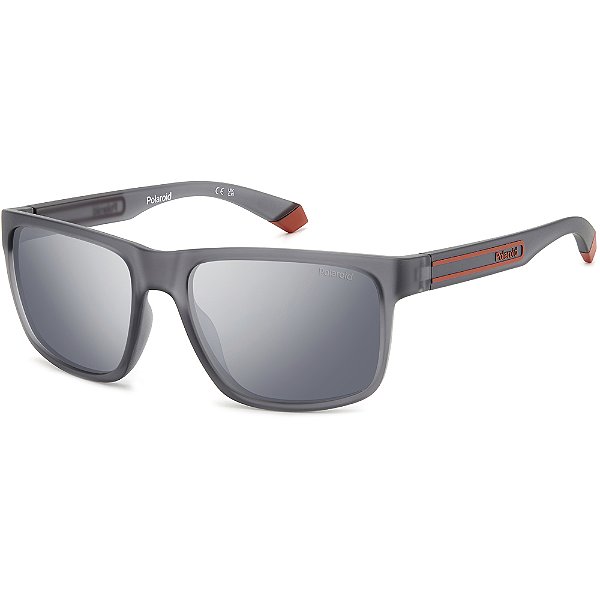 Óculos de Sol Polaroid 2157 SIW 57EX Cinza Masculino