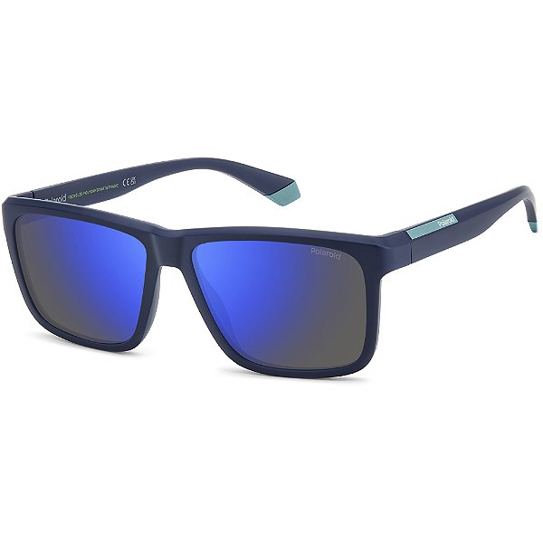 Óculos de Sol Polaroid 2164 S FLL 585X Marinho Masculino