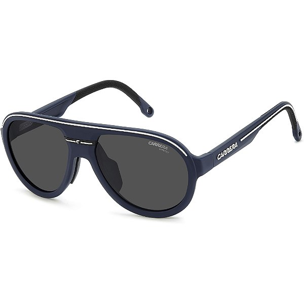 Óculos de Sol Carrera Sport 09 S FLL 57IR Azul Masculino
