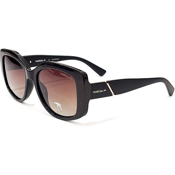 Óculos de Sol Maresia MRS004 C200 Polarizado Marrom Feminino