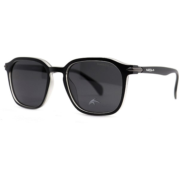 Óculos de Sol Maresia MRS009 C300 Polarizado Preto Masculino