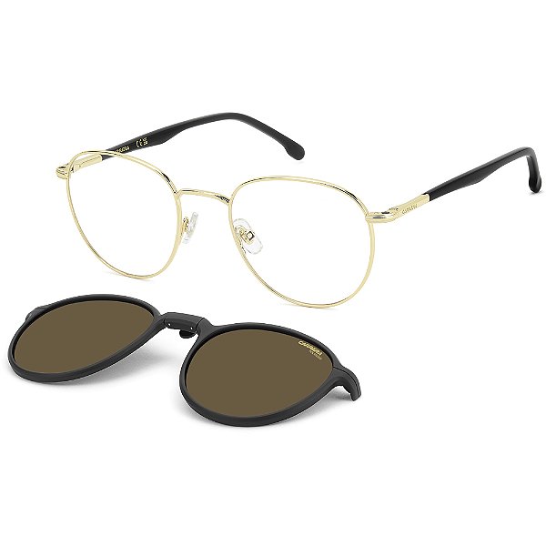 Óculos de Sol Carrera ClipOn 368C RHL 5221 Dourado Masculino