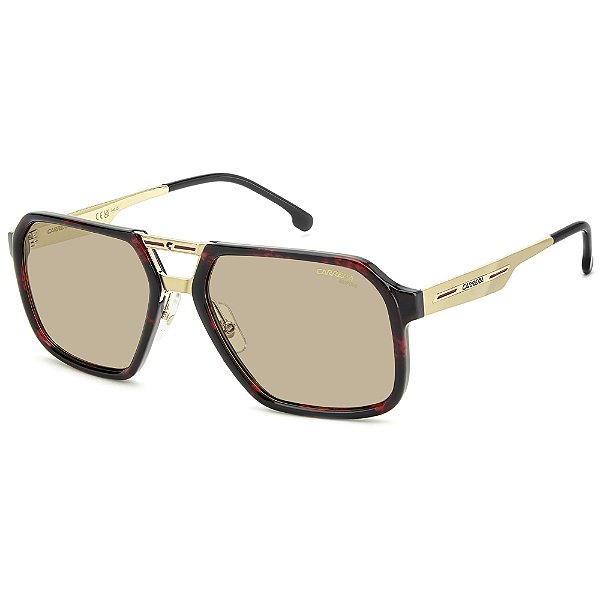 Óculos de Sol Carrera Victory 27S 0UC 59II Dourado Masculino