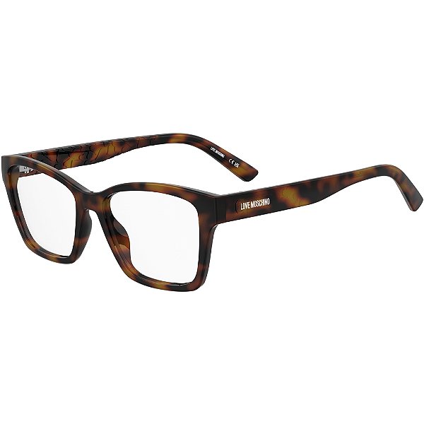Armação Love Moschino 686 WR9 5316 Marrom Feminino