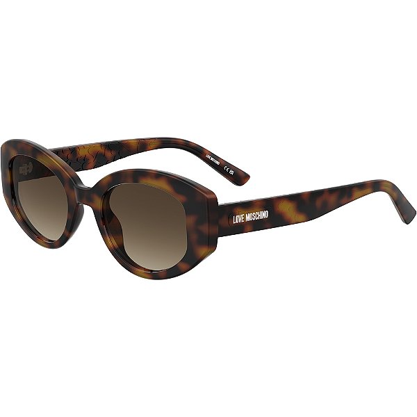 Óculos de Sol Love Moschino 105S WR9 50HA Marrom Feminino