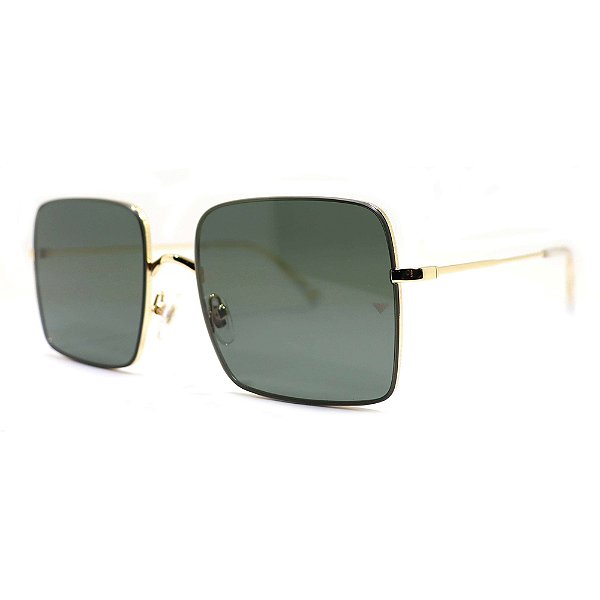Óculos de Sol Milano Vizzano Ouro 135S C300 Dourado Feminino