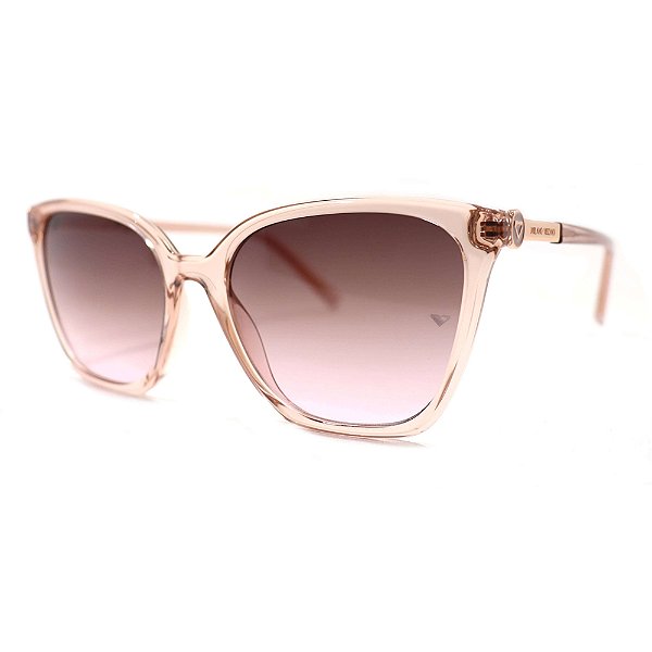 Óculos de Sol Milano Vizzano Ouro 186SL C300 Rosa Feminino