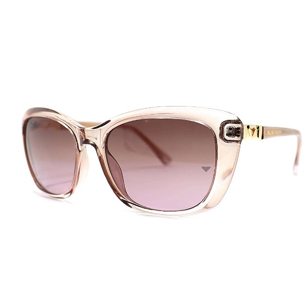 Óculos de Sol Milano Vizzano Ouro 213S C200 Bege Feminino