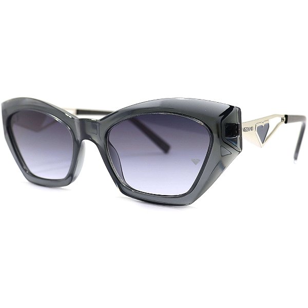 Óculos de Sol Milano Vizzano Ouro 216S C200 Cinza Feminino