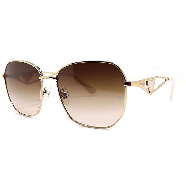 Óculos de Sol Milano Vizzano Ouro 223S C200 Dourado Feminino