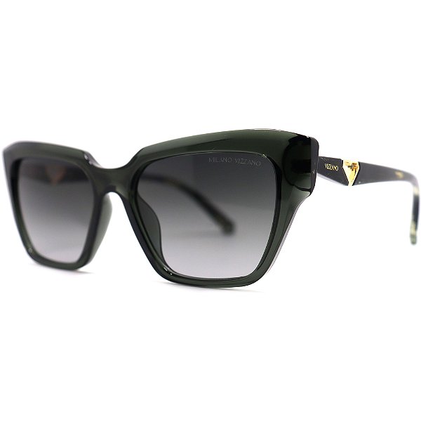 Óculos de Sol Milano Vizzano Ouro 292SL C100 Preto Feminino