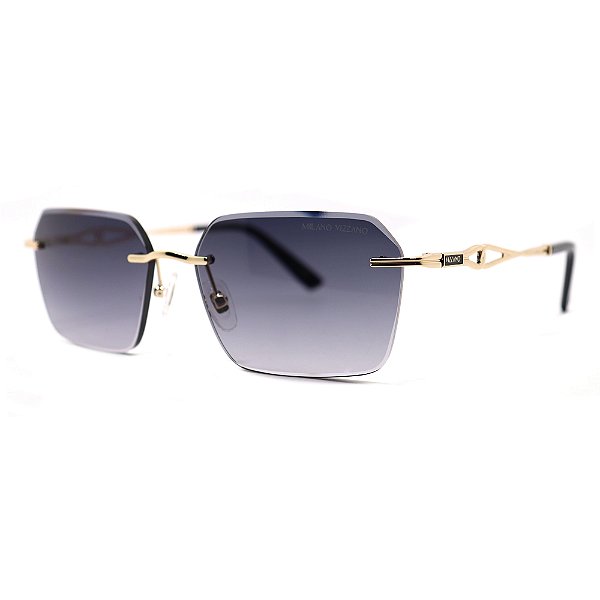 Óculos de Sol Milano Vizzano Ouro 304SL C300 Dourado Feminin