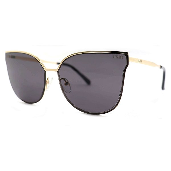 Óculos de Sol Milano Vizzano Ouro 7S AV234 Dourado Feminino