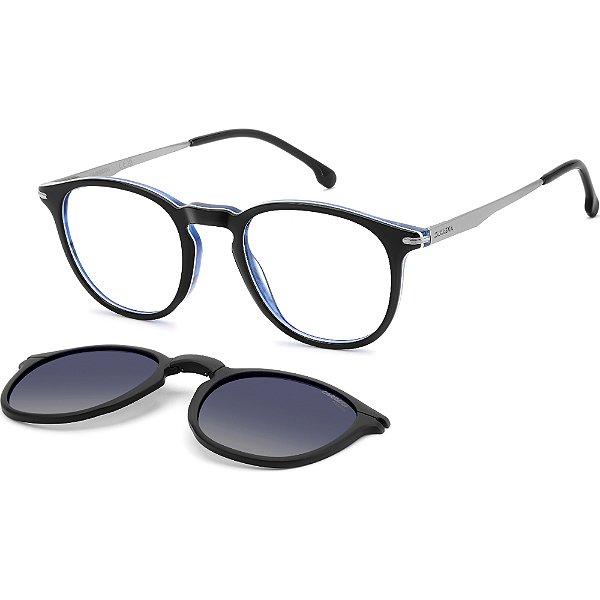 Óculos de Sol Clipon Carrera 393 C 9ZJ 4921 Preto Masculino