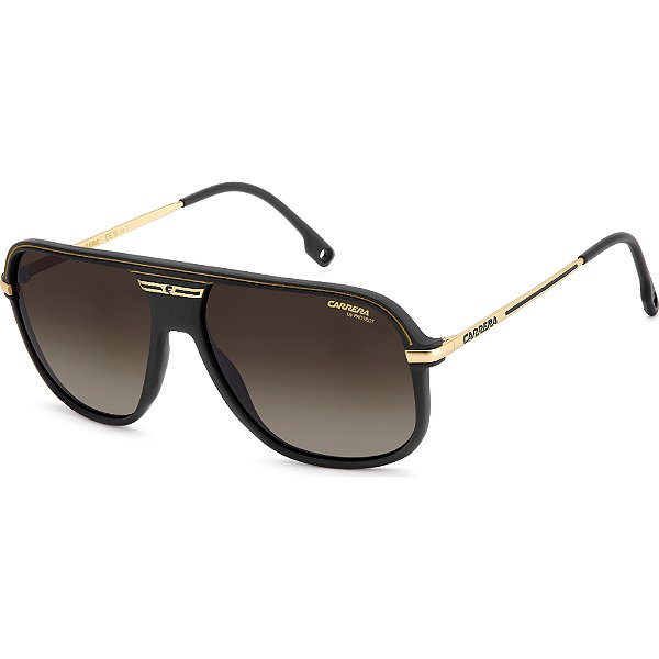 Óculos de Sol Carrera Sport 17 S I46 60HA Preto Masculino