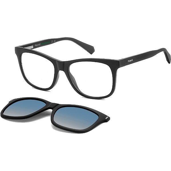 Óculos de Sol Polaroid 6202 CS 003 53Z7 Preto Feminino