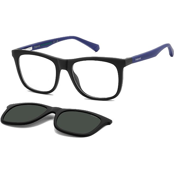 Óculos de Sol Polaroid 8055 CS 0VK 46M9 Preto Masculino