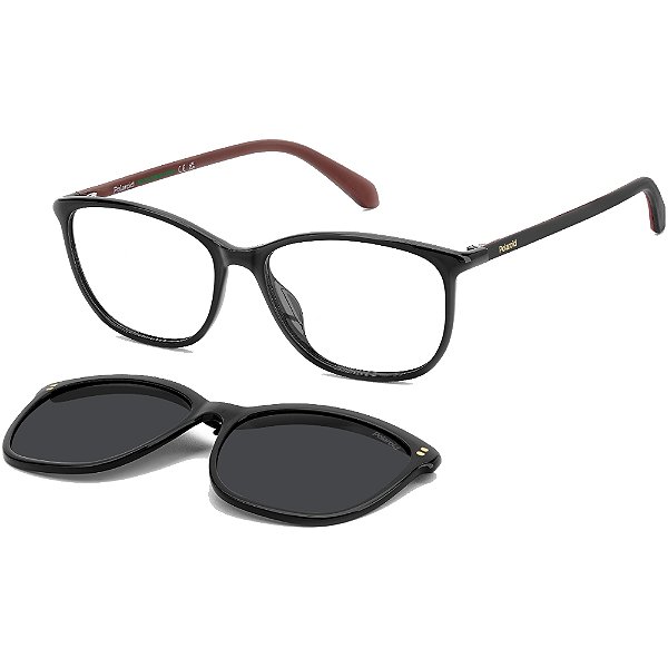 Óculos de Sol Polaroid D642 C OIT 5514 Preto Feminino