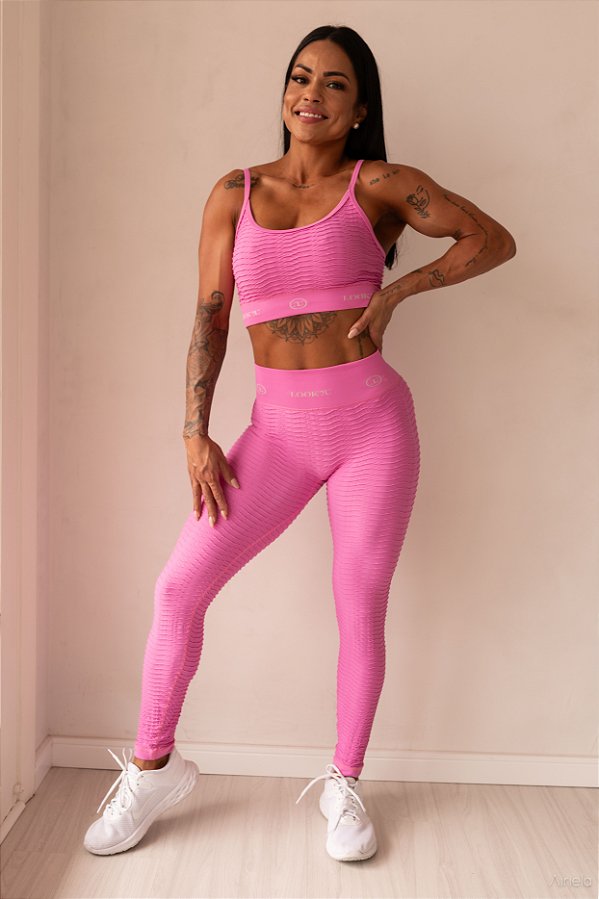 Legging Seamless Brocado Bali Hai