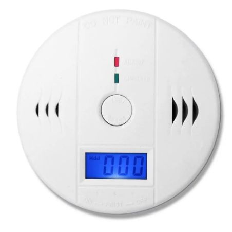 Detector Alarme Incêndio Monóxido De Carbono Fumaça quarto da cozinha