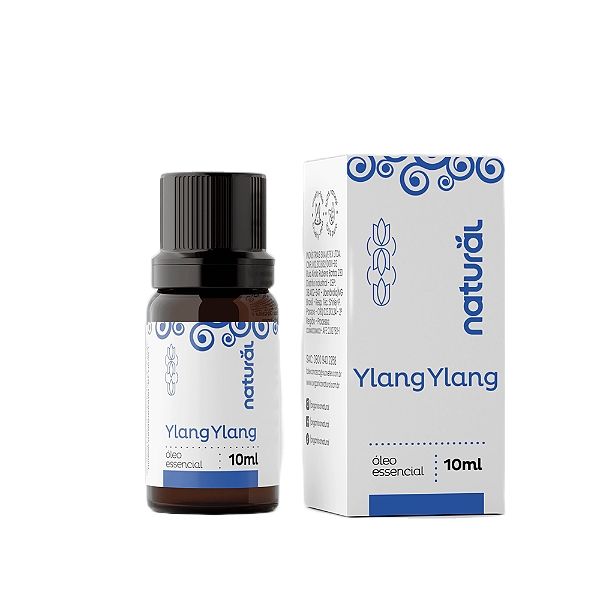 Óleo Essencial de Ylang Ylang 100% Puro Orgânico Natural 10mL