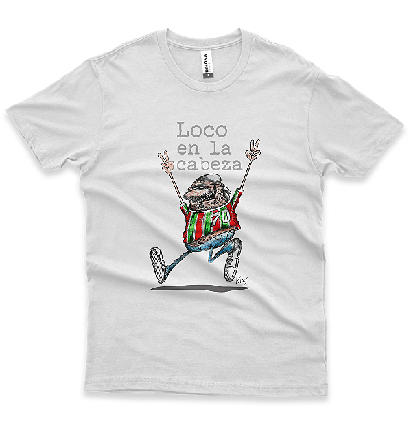 Camiseta Classic - Loco en la cabeza-  Fem/Masc
