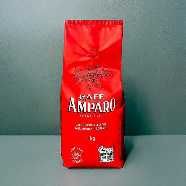 Café Amparo - Gourmet - Grãos - 1kg