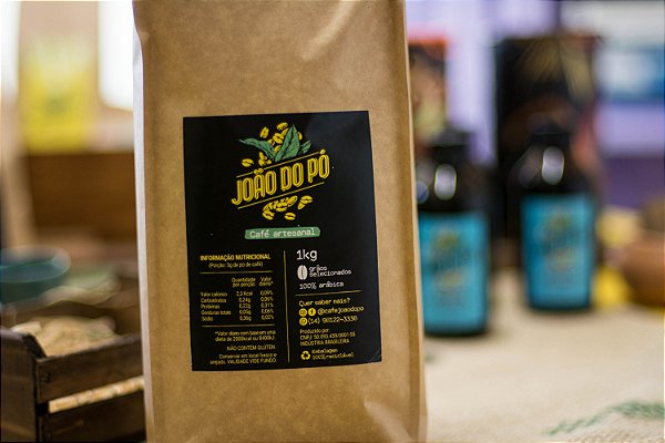 Café Gourmet Artesanal Grãos Inteiros Selecionados - 1kg