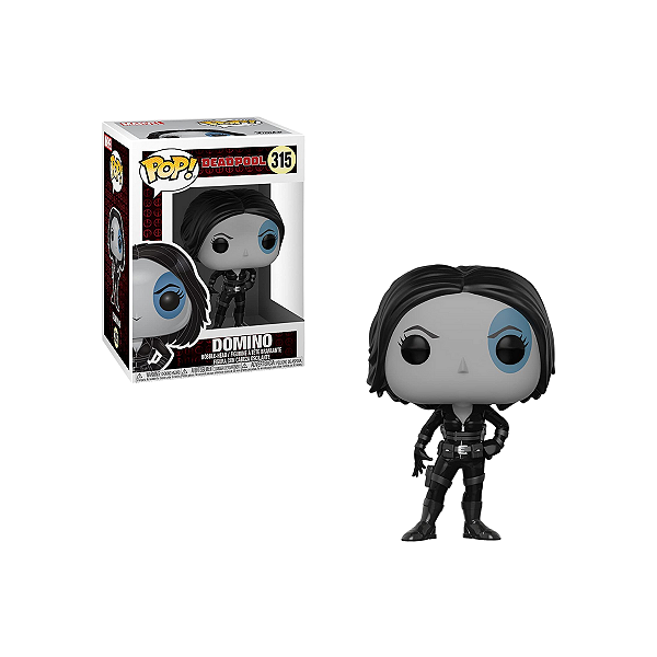 Funko Pop Marvel Deadpool Domino 315 Personagem Colecinável - Sou