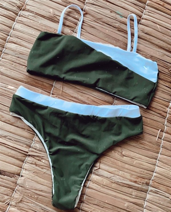 Conjunto Calça Alta Oliva