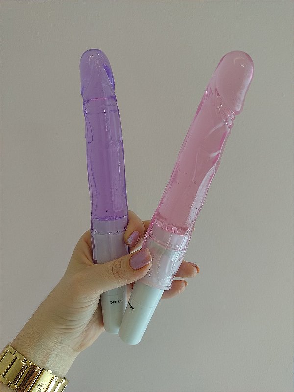 Vibrador Pênis Jelly