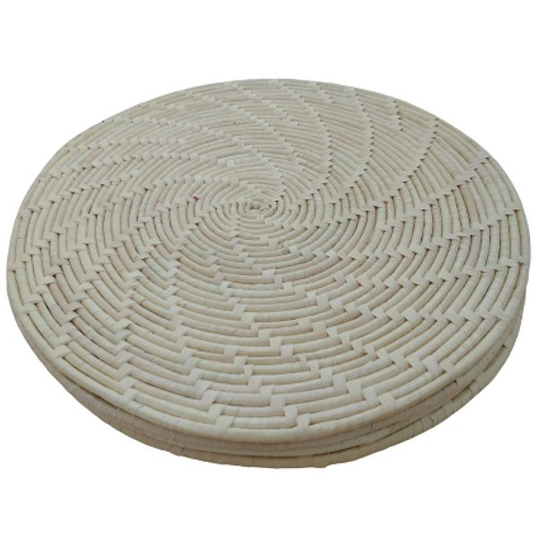 Sousplats de Palha Natural  Tamanho 30CM  Unidades 10