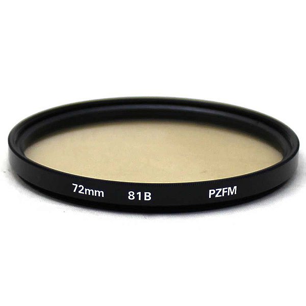 Filtro Tron 72mm 81B para Correção de Cor