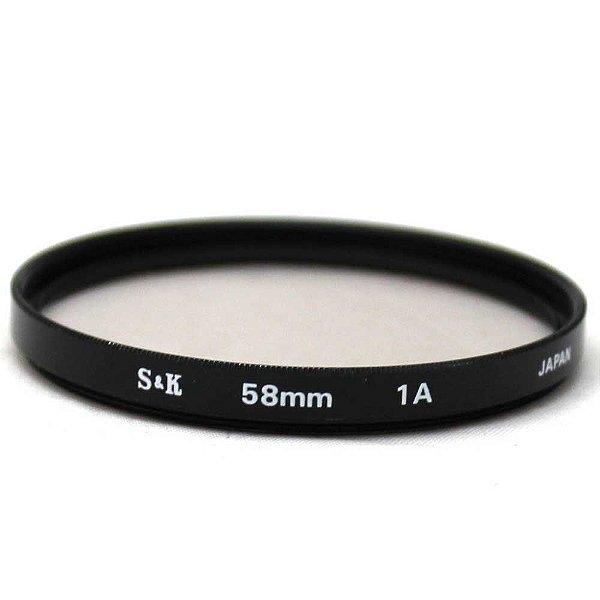 Filtro Skylight 1A S&K 58mm Usado