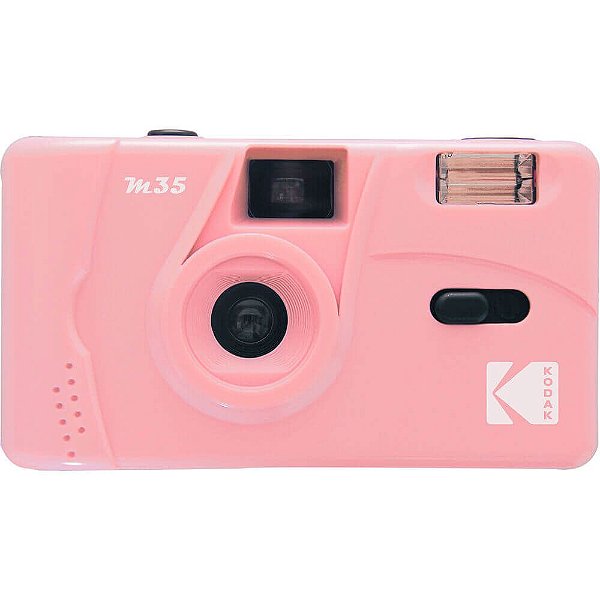 Câmera Analógica Kodak M35 com Flash Rosa