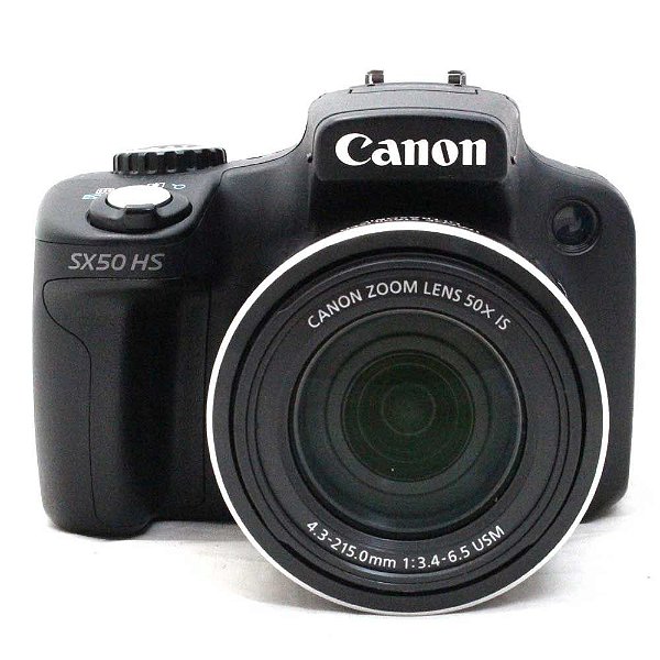 Câmera Canon PowerShot SX50 HS Super Zoom Seminova
