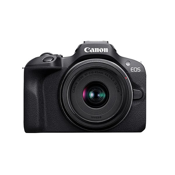 Câmera Canon EOS R100 Kit RF-S 18-45mm IS STM
