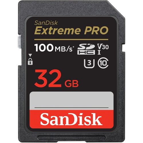 Cartão de Memória SanDisk SDHC Extreme Pro 32GB 100MB/s