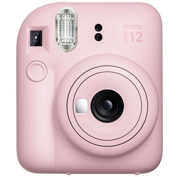 Câmera Instantânea Fujifilm Instax Mini 12 Rosa Gloss