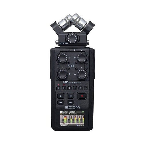 Gravador Digital De Áudio Zoom H6