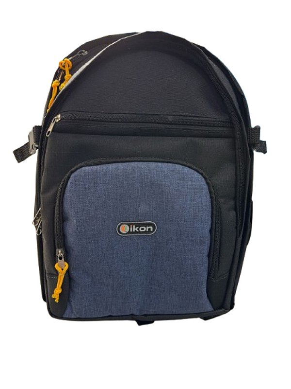 Mochila Ikon NCA 593/A Preta e Azul