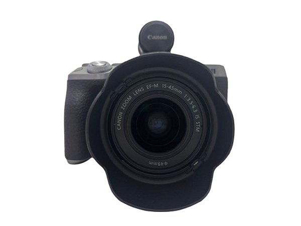 Câmera Canon EOS M6 Mark II Kit EF-M 15-45mm IS STM Seminova
