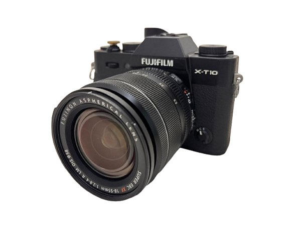 Câmera Fujifilm X-T10 Kit XF 18-55mm R LM OIS Seminova