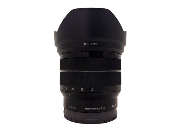 Lente Sony E 10-18mm f/4 OSS Seminova