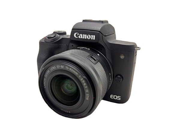 Câmera Canon EOS M50 Mark II com Lente 15-45mm IS STM Seminova