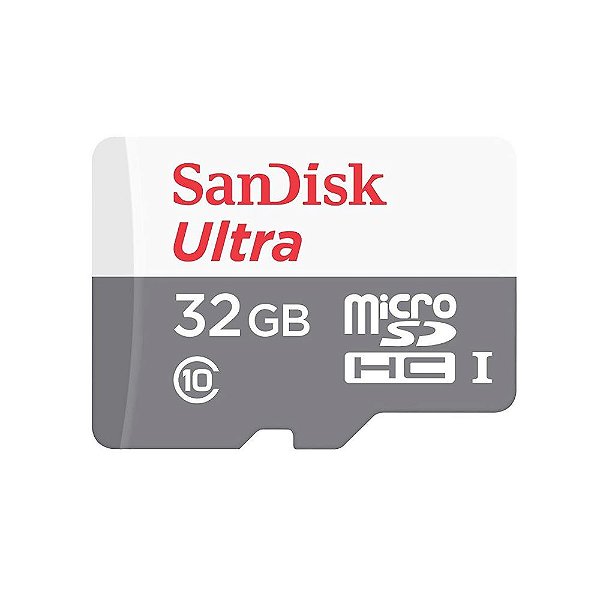 Cartão de Memória SanDisk Micro SDHC Ultra 32GB 80 MB/s