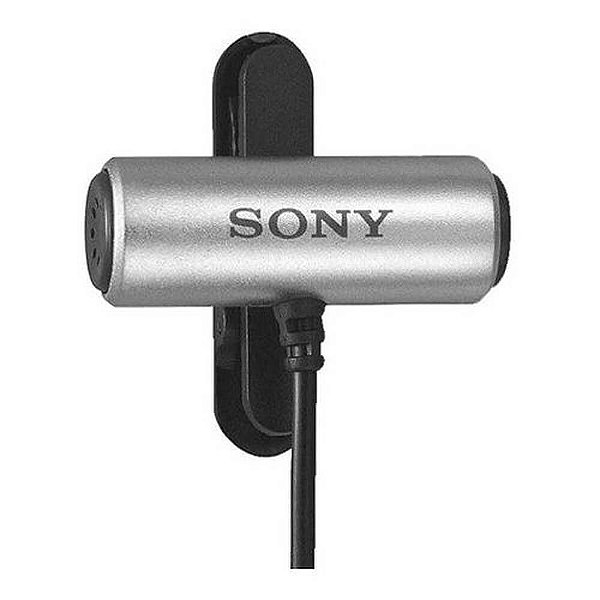 Microfone de Lapela Com Fio Sony ECM-CS3