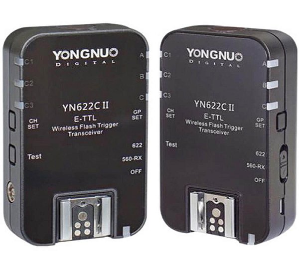 Rádio Flash TTL Yongnuo YN-622C II para Canon