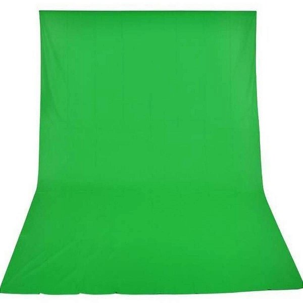 Tecido para Fundo Infinito 3x5 Cor Verde Chroma key